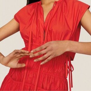 Proenza Schouler White Label Drawstring Dress